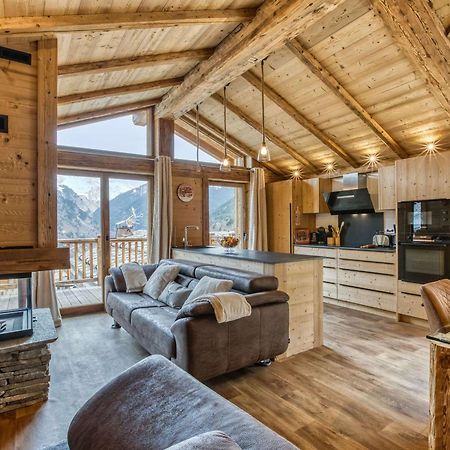 Chalet Alpin Elegant A Courchevel, 4 Chambres, Wifi, Parking, 8 Pers. - Fr-1-631-225 Exterior foto