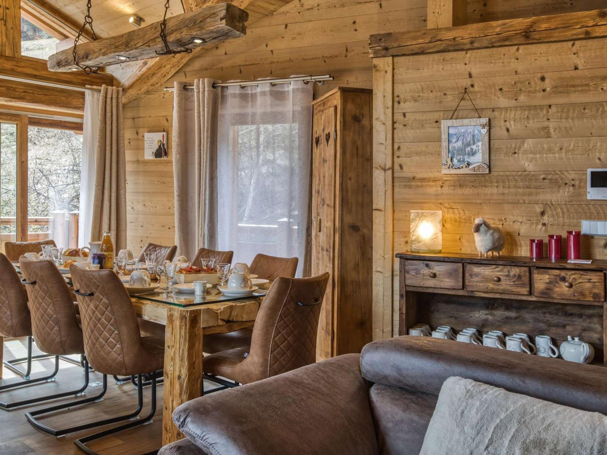 Chalet Alpin Elegant A Courchevel, 4 Chambres, Wifi, Parking, 8 Pers. - Fr-1-631-225 Exterior foto