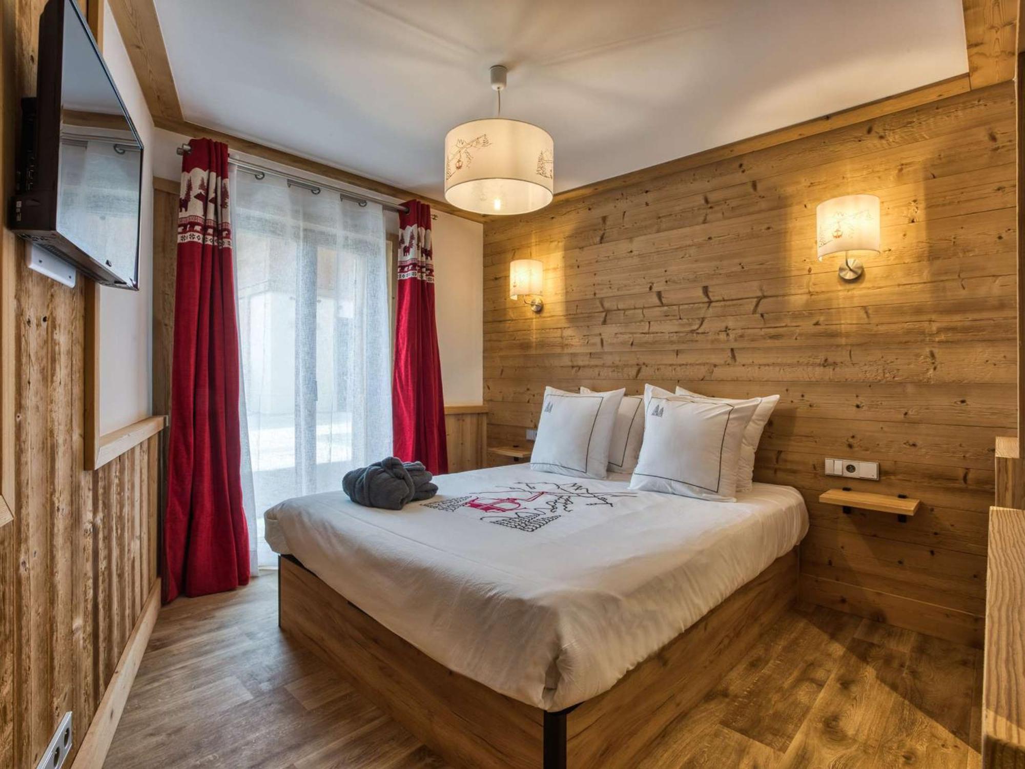 Chalet Alpin Elegant A Courchevel, 4 Chambres, Wifi, Parking, 8 Pers. - Fr-1-631-225 Exterior foto