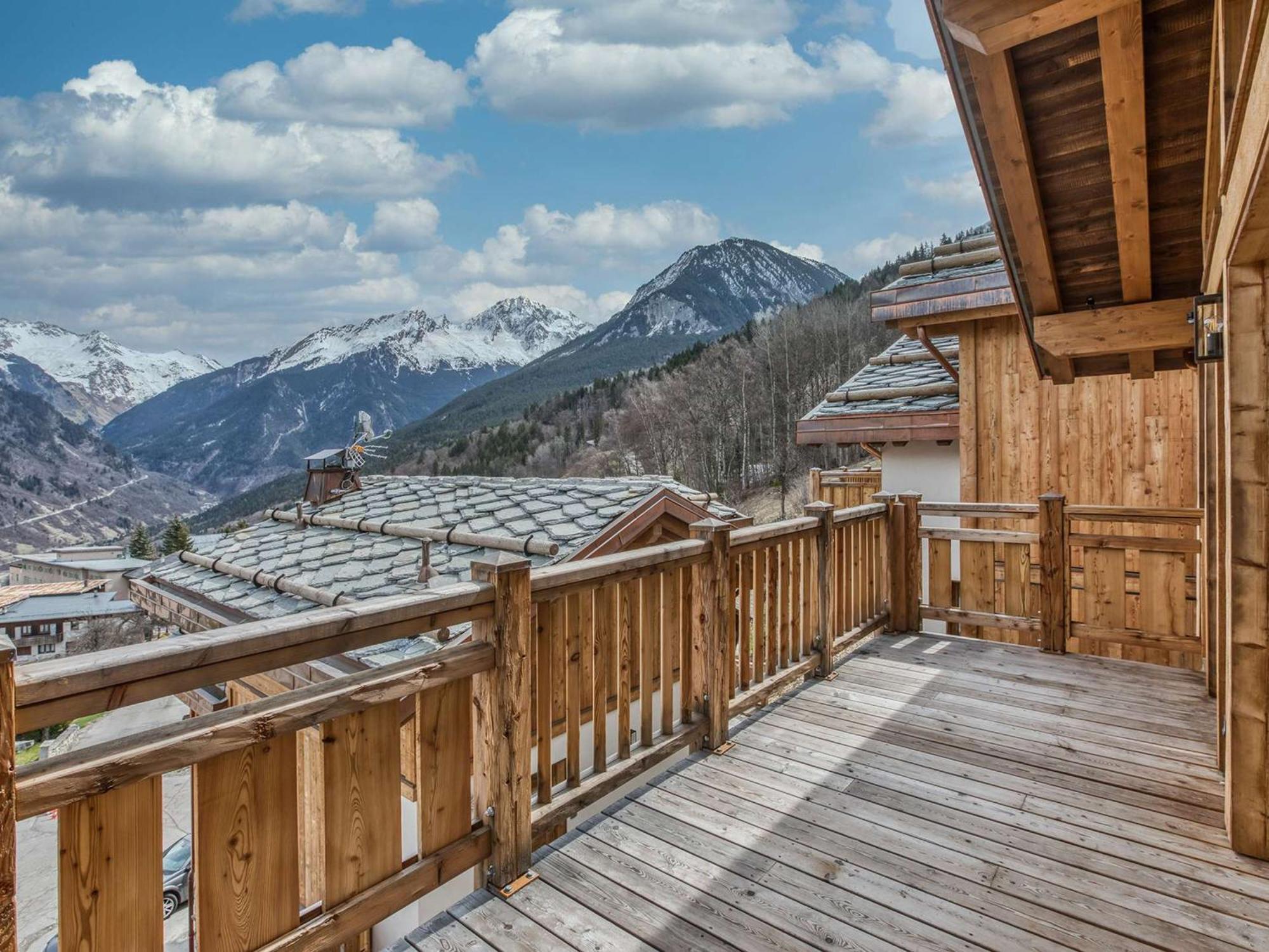 Chalet Alpin Elegant A Courchevel, 4 Chambres, Wifi, Parking, 8 Pers. - Fr-1-631-225 Exterior foto